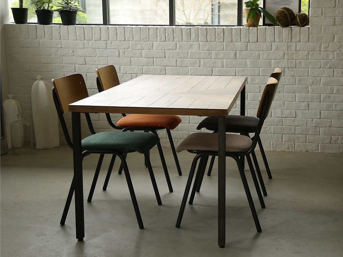 【ノットアンティークス/knot antiques / CRASH GATE / GOODS】のGYPSY DINING TABLE / ジプシー ダイニングテーブル アシンメトリー柄天板 + No.3脚(スチール角脚) 人気、トレンドファッション・服の通販 founy(ファニー) 　おすすめ　Recommended / Our Picks　アシンメトリー　Asymmetrical Style　テーブル　Table, Dining Table　ビンテージ　Vintage, Retro Style　フォルム　Silhouette, Form　モダン　Modern, Contemporary　モチーフ　Motif, Design Theme　ホーム・キャンプ・アウトドア・お取り寄せ　Home Living / Home & Lifestyle / Camping Gear / Outdoor Camping　家具・インテリア　Home Furniture & Interior. Stylish & Functional Living Spaces　テーブル　Dining, Coffee & Side Tables　ダイニングテーブル・食卓テーブル　Dining Tables　other-5|ID: prp329100001150998 ipo3291000000031524438