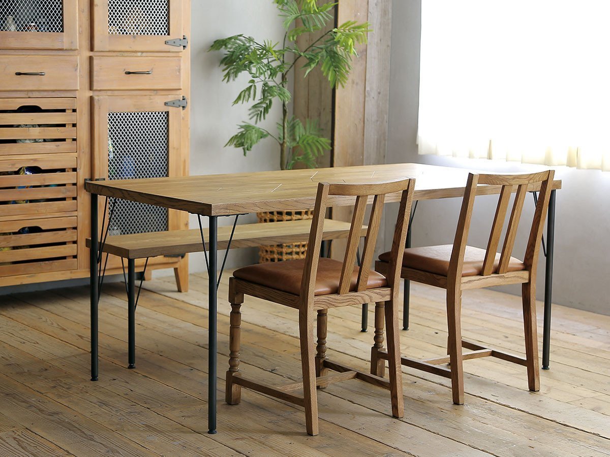 【ノットアンティークス/knot antiques / CRASH GATE / GOODS】のGYPSY DINING TABLE / ジプシー ダイニングテーブル アシンメトリー柄天板 + No.2脚(スチール丸脚) インテリア・キッズ・メンズ・レディースファッション・服の通販 founy(ファニー) アシンメトリー Asymmetrical Style テーブル Table, Dining Table ビンテージ Vintage, Retro Style モダン Modern, Contemporary モチーフ Motif, Design Theme ホーム・キャンプ・アウトドア・お取り寄せ Home Living / Home & Lifestyle / Camping Gear / Outdoor Camping 家具・インテリア Home Furniture & Interior. Stylish & Functional Living Spaces テーブル Dining, Coffee & Side Tables ダイニングテーブル・食卓テーブル Dining Tables 脚部参考イメージ|ID: prp329100001150999 ipo3291000000034725260