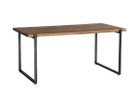 【ノットアンティークス/knot antiques / CRASH GATE / GOODS】のGYPSY DINING TABLE / ジプシー ダイニングテーブル ヘリンボーン柄天板 + No.4脚(ロの字脚) サイズ:幅158cm|ID: prp329100001151001 ipo3291000000007891137