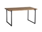 【ノットアンティークス/knot antiques / CRASH GATE / GOODS】のGYPSY DINING TABLE / ジプシー ダイニングテーブル ヘリンボーン柄天板 + No.4脚(ロの字脚) サイズ:幅138.5cm|ID: prp329100001151001 ipo3291000000030225563