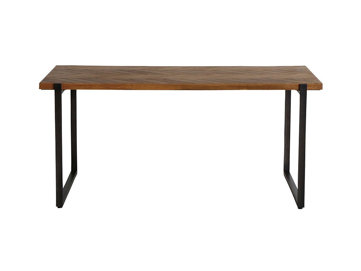 【ノットアンティークス/knot antiques / CRASH GATE / GOODS】のGYPSY DINING TABLE / ジプシー ダイニングテーブル ヘリンボーン柄天板 + No.4脚(ロの字脚) インテリア・キッズ・メンズ・レディースファッション・服の通販 founy(ファニー) 　シンプル　Simple, Minimal　テーブル　Table, Dining Table　バランス　Balance, Style Balance　ビンテージ　Vintage, Retro Style　モダン　Modern, Contemporary　モチーフ　Motif, Design Theme　ホーム・キャンプ・アウトドア・お取り寄せ　Home Living / Home & Lifestyle / Camping Gear / Outdoor Camping　家具・インテリア　Home Furniture & Interior. Stylish & Functional Living Spaces　テーブル　Dining, Coffee & Side Tables　ダイニングテーブル・食卓テーブル　Dining Tables　サイズ:幅158cm|ID: prp329100001151001 ipo3291000000030225593