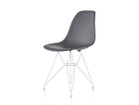 【ハーマンミラー/Herman Miller / GOODS】のEames Molded Plastic Side Shell Chair / イームズ プラスチックサイドシェルチェア ワイヤーベース / ホワイト脚 DSR. 91 シェルチャコール|ID:prp329100001178542