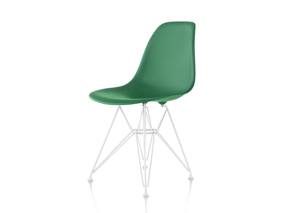 【ハーマンミラー/Herman Miller / GOODS】のEames Molded Plastic Side Shell Chair / イームズ プラスチックサイドシェルチェア ワイヤーベース / ホワイト脚 DSR. 91 インテリア・キッズ・メンズ・レディースファッション・服の通販 founy(ファニー) 　シンプル　Simple　人気　Popularity　フォルム　Form　ワイヤー　Wire　ホーム・キャンプ・アウトドア・お取り寄せ　Home,Garden,Outdoor,Camping Gear　家具・インテリア　Furniture　チェア・椅子　Chair　ダイニングチェア　Dining Chair　シェルケリーグリーン|ID: prp329100001178542 ipo3291000000007890227