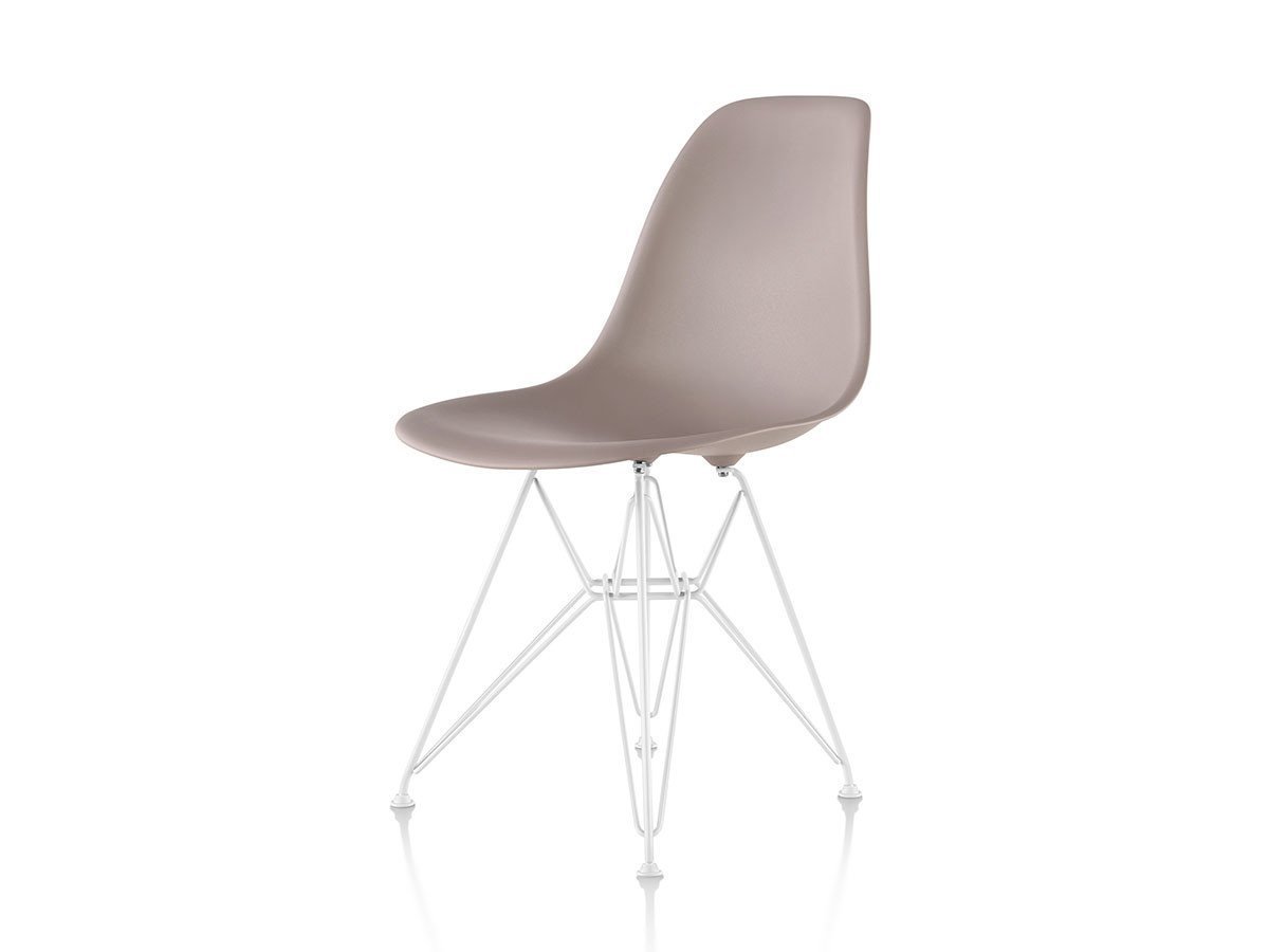 【ハーマンミラー/Herman Miller / GOODS】のEames Molded Plastic Side Shell Chair / イームズ プラスチックサイドシェルチェア ワイヤーベース / ホワイト脚 DSR. 91 インテリア・キッズ・メンズ・レディースファッション・服の通販 founy(ファニー) 　シンプル　Simple　人気　Popularity　フォルム　Form　ワイヤー　Wire　ホーム・キャンプ・アウトドア・お取り寄せ　Home,Garden,Outdoor,Camping Gear　家具・インテリア　Furniture　チェア・椅子　Chair　ダイニングチェア　Dining Chair　シェルストーン|ID: prp329100001178542 ipo3291000000007890231