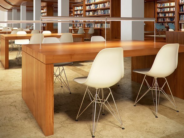 【ハーマンミラー/Herman Miller / GOODS】のEames Molded Plastic Side Shell Chair / イームズ プラスチックサイドシェルチェア ワイヤーベース / ホワイト脚 DSR. 91 インテリア・キッズ・メンズ・レディースファッション・服の通販 founy(ファニー) 　シンプル　Simple, Minimal　人気　Popular, Best Seller　フォルム　Silhouette, Form　ワイヤー　Wire, Wired Bra　ホーム・キャンプ・アウトドア・お取り寄せ　Home Living / Home & Lifestyle / Camping Gear / Outdoor Camping　家具・インテリア　Home Furniture & Interior. Stylish & Functional Living Spaces　チェア・椅子　Seating & Chairs　ダイニングチェア・木製チェア　Dining Chairs　参考イメージ|ID: prp329100001178542 ipo3291000000030223940
