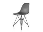 【ハーマンミラー/Herman Miller / GOODS】のEames Molded Plastic Side Shell Chair / イームズ プラスチックサイドシェルチェア ワイヤーベース / ブラック脚 DSR. BK シェルチャコール|ID:prp329100001178543