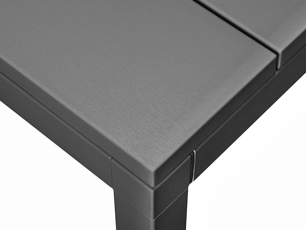 【ナルディ/NARDI / GOODS】のRio Dining Table / リオ ダイニングテーブル インテリア・キッズ・メンズ・レディースファッション・服の通販 founy(ファニー) 　コンパクト　Compact, Small Size　シンプル　Simple, Minimal　スリット　Slit, Slit Detail　テーブル　Table, Dining Table　ホーム・キャンプ・アウトドア・お取り寄せ　Home Living / Home & Lifestyle / Camping Gear / Outdoor Camping　家具・インテリア　Home Furniture & Interior. Stylish & Functional Living Spaces　テーブル　Dining, Coffee & Side Tables　ダイニングテーブル・食卓テーブル　Dining Tables　ダークグレー|ID: prp329100001210792 ipo3291000000036428014