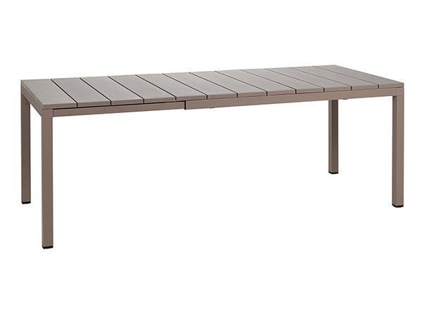【ナルディ/NARDI / GOODS】のRio Dining Table / リオ ダイニングテーブル インテリア・キッズ・メンズ・レディースファッション・服の通販 founy(ファウニー) 　コンパクト　Compact, Small Size　シンプル　Simple, Minimal　スリット　Slit, Slit Detail　テーブル　Table, Dining Table　ホーム・キャンプ・アウトドア・お取り寄せ　Home Living / Home & Lifestyle / Camping Gear / Outdoor Camping　家具・インテリア　Home Furniture & Interior. Stylish & Functional Living Spaces　テーブル　Dining, Coffee & Side Tables　ダイニングテーブル・食卓テーブル　Dining Tables　天板の延長可動について|(3)スライドしたフレームの上に設置します。|ID: prp329100001210792 ipo3291000000037091222
