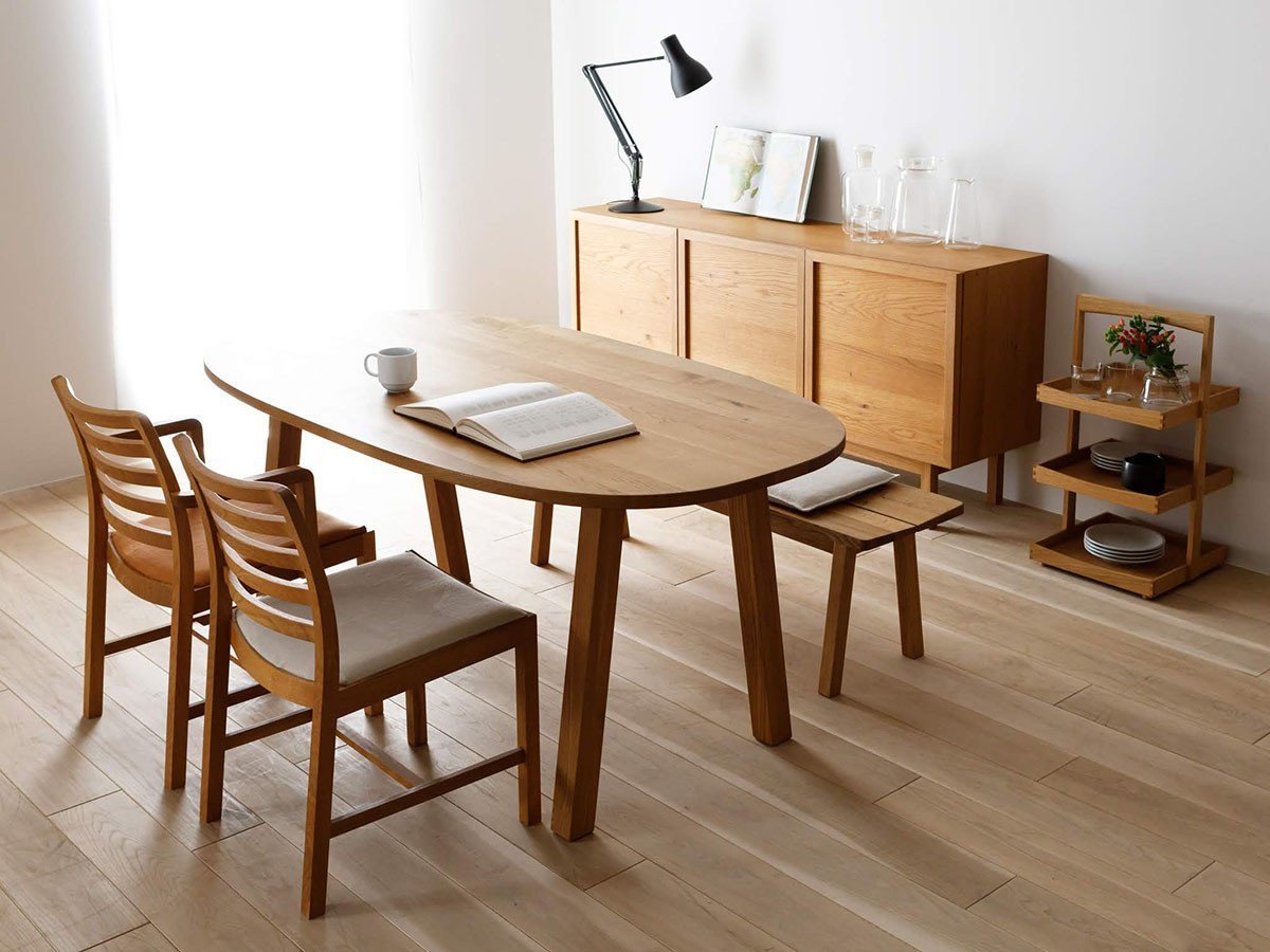 【広松木工/Hiromatsu Furniture / GOODS】のCORNICE / コルニーチェ オーバルダイニングテーブル 人気、トレンドファッション・服の通販 founy(ファニー) 　オイル　Oil　シンプル　Simple　テーブル　Table　フラット　Flat　抗菌　Antibacterial　ホーム・キャンプ・アウトドア・お取り寄せ　Home,Garden,Outdoor,Camping Gear　家具・インテリア　Home Furniture & Interior. Stylish & Functional Living Spaces　テーブル　Table　ダイニングテーブル　Dining Table　other-4|ID: prp329100001227441 ipo3291000000031522910