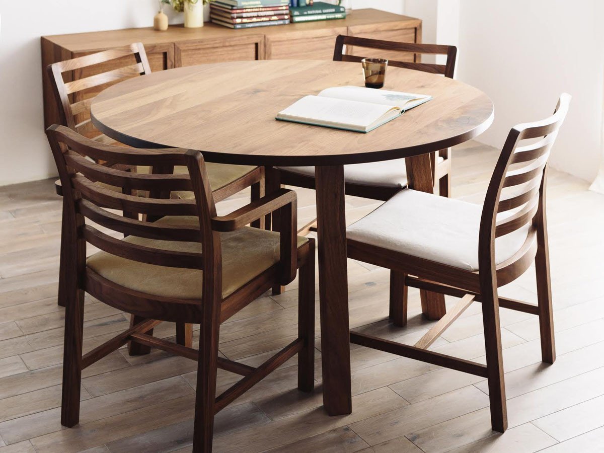 【広松木工/Hiromatsu Furniture / GOODS】のCORNICE / コルニーチェ サークルダイニングテーブル 人気、トレンドファッション・服の通販 founy(ファニー) 　オイル　Oil　シンプル　Simple　テーブル　Table　フラット　Flat　ラウンド　Round　抗菌　Antibacterial　ホーム・キャンプ・アウトドア・お取り寄せ　Home,Garden,Outdoor,Camping Gear　家具・インテリア　Home Furniture & Interior. Stylish & Functional Living Spaces　テーブル　Table　ダイニングテーブル　Dining Table　other-3|ID: prp329100001227444 ipo3291000000031522914