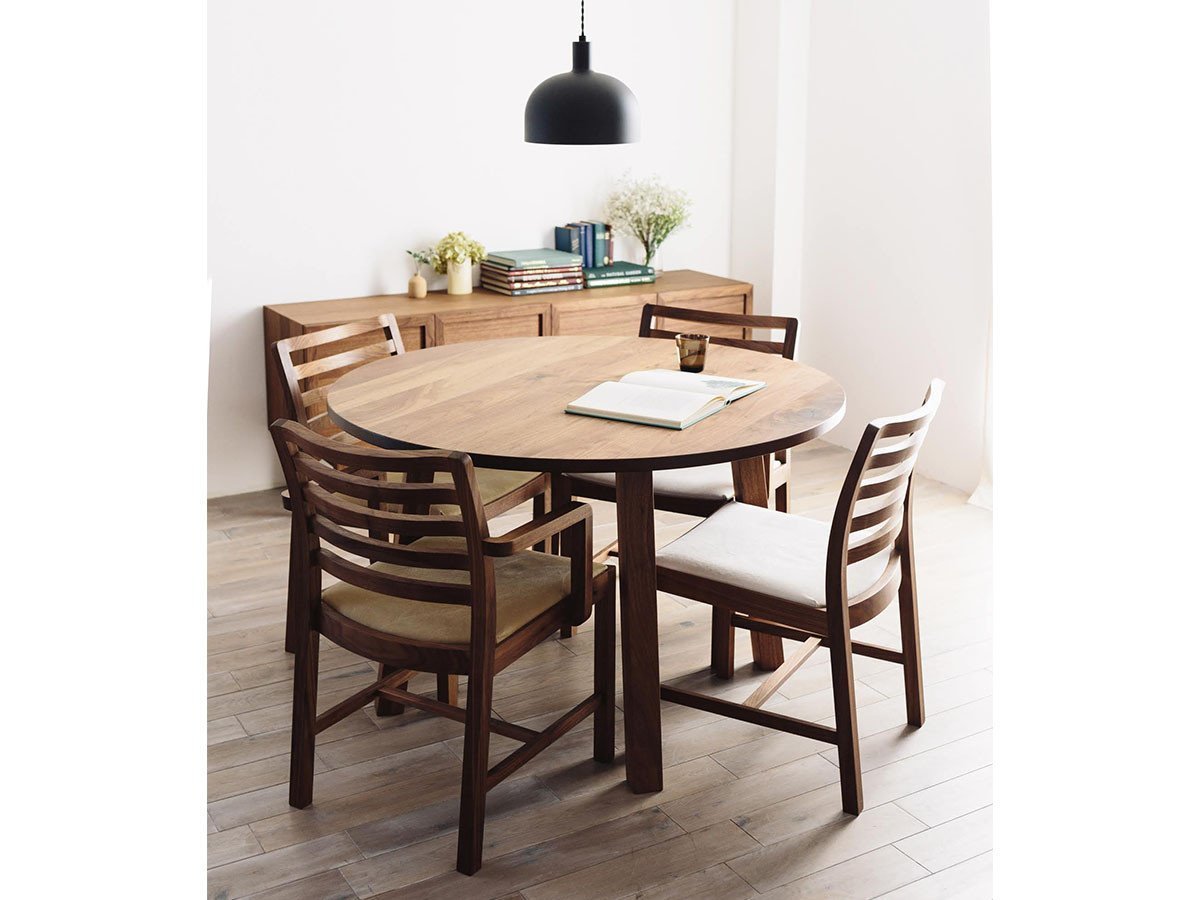 【広松木工/Hiromatsu Furniture / GOODS】のCORNICE / コルニーチェ サークルダイニングテーブル 人気、トレンドファッション・服の通販 founy(ファニー) 　オイル　Oil　シンプル　Simple　テーブル　Table　フラット　Flat　ラウンド　Round　抗菌　Antibacterial　ホーム・キャンプ・アウトドア・お取り寄せ　Home,Garden,Outdoor,Camping Gear　家具・インテリア　Home Furniture & Interior. Stylish & Functional Living Spaces　テーブル　Table　ダイニングテーブル　Dining Table　other-4|ID: prp329100001227444 ipo3291000000031522916