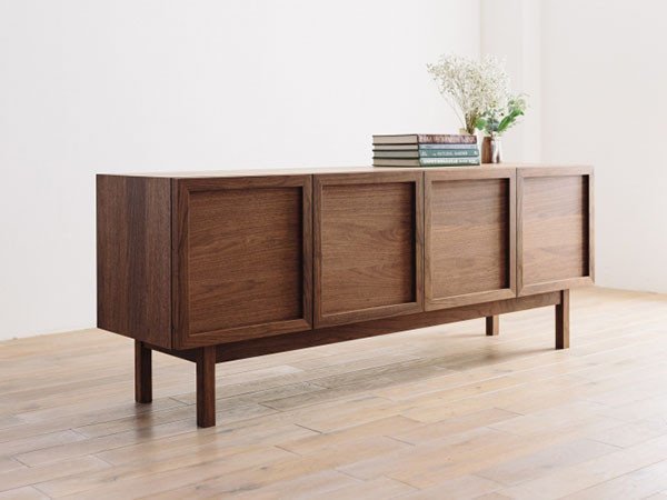 【広松木工/Hiromatsu Furniture / GOODS】のCORNICE / コルニーチェ リビングボード 168 インテリア・キッズ・メンズ・レディースファッション・服の通販 founy(ファニー) 　シンプル　Simple　フレーム　Flame　ホーム・キャンプ・アウトドア・お取り寄せ　Home,Garden,Outdoor,Camping Gear　家具・インテリア　Home Furniture & Interior. Stylish & Functional Living Spaces　収納家具・キャビネット　Storage Furniture　サイドボード　Sideboard　|ID: prp329100001227453 ipo3291000000030218382