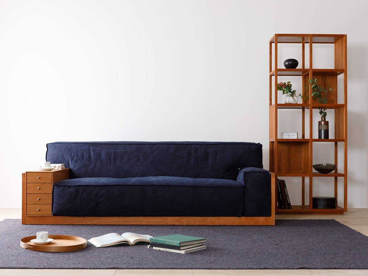 【広松木工/Hiromatsu Furniture / GOODS】のCORNICE / コルニーチェ ブロックソファ ドロワー 人気、トレンドファッション・服の通販 founy(ファニー) 　ヴィンテージ　Vintage　クッション　Cushion　ファブリック　Fabric　フレーム　Flame　ブロック　Block　リラックス　Relax　ホーム・キャンプ・アウトドア・お取り寄せ　Home,Garden,Outdoor,Camping Gear　家具・インテリア　Home Furniture & Interior. Stylish & Functional Living Spaces　その他 インテリア雑貨、家具　Furniture, Interior, Others　other-2|ID: prp329100001227475 ipo3291000000031523104