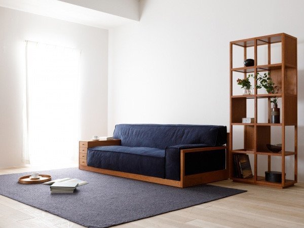 【広松木工/Hiromatsu Furniture / GOODS】のCORNICE / コルニーチェ ブロックソファ ドロワー 人気、トレンドファッション・服の通販 founy(ファニー) 　ヴィンテージ　Vintage　クッション　Cushion　ファブリック　Fabric　フレーム　Flame　ブロック　Block　リラックス　Relax　ホーム・キャンプ・アウトドア・お取り寄せ　Home,Garden,Outdoor,Camping Gear　家具・インテリア　Home Furniture & Interior. Stylish & Functional Living Spaces　その他 インテリア雑貨、家具　Furniture, Interior, Others　other-3|ID: prp329100001227475 ipo3291000000031523106