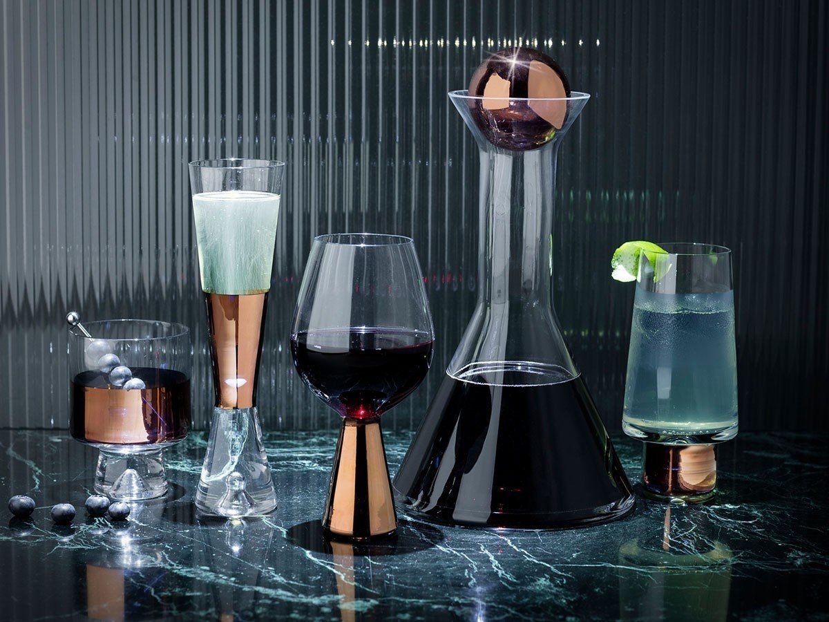 【トム ディクソン/Tom Dixon / GOODS】のTank Wine Glasses 2P Copper / タンク ワイングラス 2脚セット(コッパー) 人気、トレンドファッション・服の通販 founy(ファニー) 　送料無料　Free Shipping　ガラス　Glass　グラス　Glass　コレクション　Collection　タンク　Tank　テーブル　Table　手描き　Hand Drawn　other-3|ID: prp329100001235883 ipo3291000000031485568