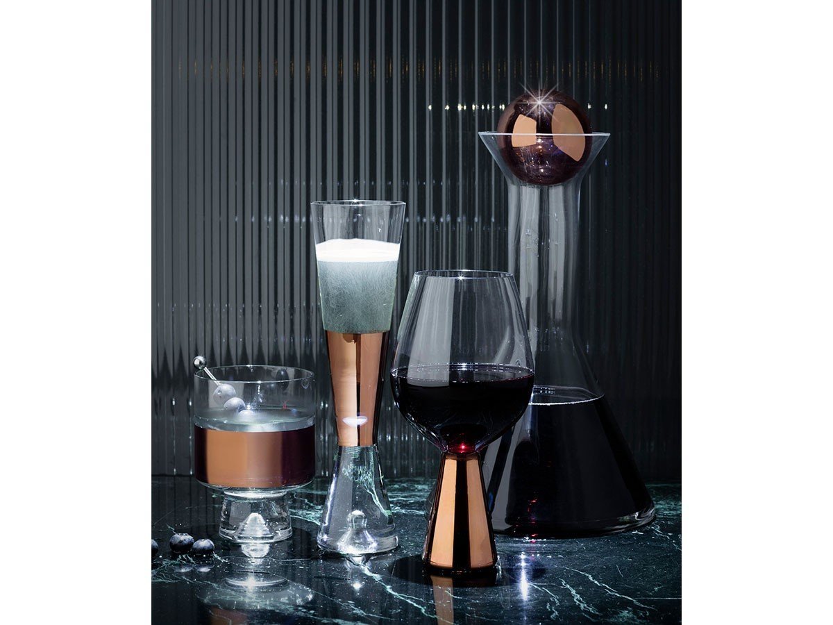 【トム ディクソン/Tom Dixon / GOODS】のTank Wine Glasses 2P Copper / タンク ワイングラス 2脚セット(コッパー) 人気、トレンドファッション・服の通販 founy(ファニー) 　送料無料　Free Shipping　ガラス　Glass　グラス　Glass　コレクション　Collection　タンク　Tank　テーブル　Table　手描き　Hand Drawn　other-4|ID: prp329100001235883 ipo3291000000031485569