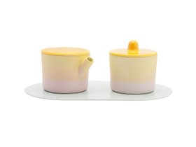 【イチロクイチロクアリタジャパン/1616 / arita japan / GOODS】の1616 / S&B “Colour Porcelain” S&B Milk Can & Sugar Can & Platter Set / 1616 / S&B “カラーポーセリン” S&B ミルクカン&シュガーカン&プラッター 人気、トレンドファッション・服の通販 founy(ファニー) テーブル Table |ID:prp329100001235898