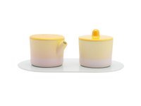 【イチロクイチロクアリタジャパン/1616 / arita japan / GOODS】の1616 / S&B “Colour Porcelain” S&B Milk Can & Sugar Can & Platter Set / 1616 / S&B “カラーポーセリン” S&B ミルクカン&シュガーカン&プラッター 人気、トレンドファッション・服の通販 founy(ファニー) テーブル Table |ID:prp329100001235898