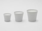 【ニーゼロイチロク/2016 / GOODS】のIngegerd Raman Tea Cup L / インゲヤード・ローマン ティーカップ L 3サイズ展開です。左から、S、M、L(本商品)|ID:prp329100001235936