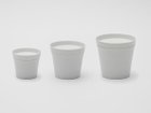 【ニーゼロイチロク/2016 / GOODS】のIngegerd Raman Tea Cup L / インゲヤード・ローマン ティーカップ L 3サイズ展開です。左から、S、M、L(本商品)|ID: prp329100001235936 ipo3291000000030200676