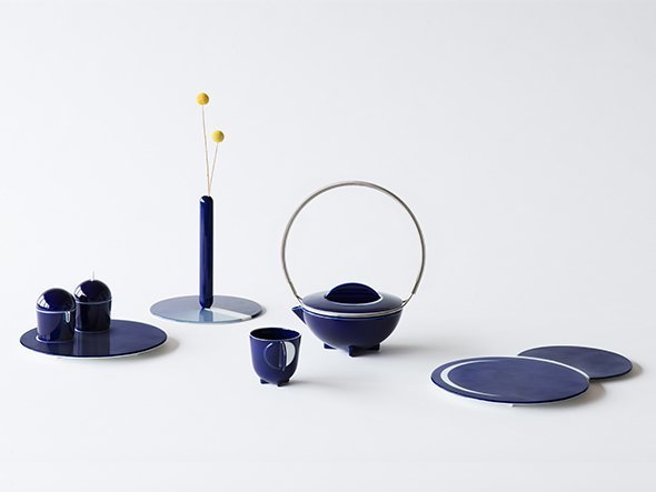 【ニーゼロイチロク/2016 / GOODS】のStudio Wieki Somers Tea Cup / スタジオ・ウィキ・ソマーズ ティーカップ インテリア・キッズ・メンズ・レディースファッション・服の通販 founy(ファニー) 送料無料 Free Shipping コレクション Collection, Seasonal Line テーブル Table, Dining Table 瑠璃地の中に浮かぶパターンが、日本の象徴の一つである月を連想させる「マスク」シリーズ。<>|ID: prp329100001235939 ipo3291000000035329757