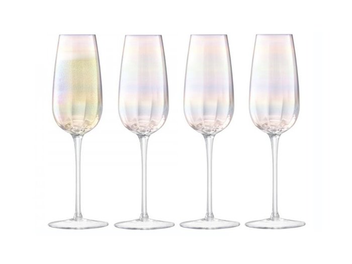 【エルエスエー インターナショナル/LSA international / GOODS】のPEARL CHANPAGNE FLUTE SET4 / パール シャンパンフルート 4脚セット インテリア・キッズ・メンズ・レディースファッション・服の通販 founy(ファニー) https://founy.com/ 送料無料 Free Shipping テーブル Table ハンド Hand パール Pearl エレガント 上品 Elegant |ID: prp329100001236077 ipo3291000000030202743