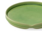 【ハス/HASU / GOODS】のGREEN CRACKLE Stacking bowl M with lid / 緑貫入 蓋付重ね中鉢 蓋部分は外して中皿としてもお使いいただけます。|ID:prp329100001236095
