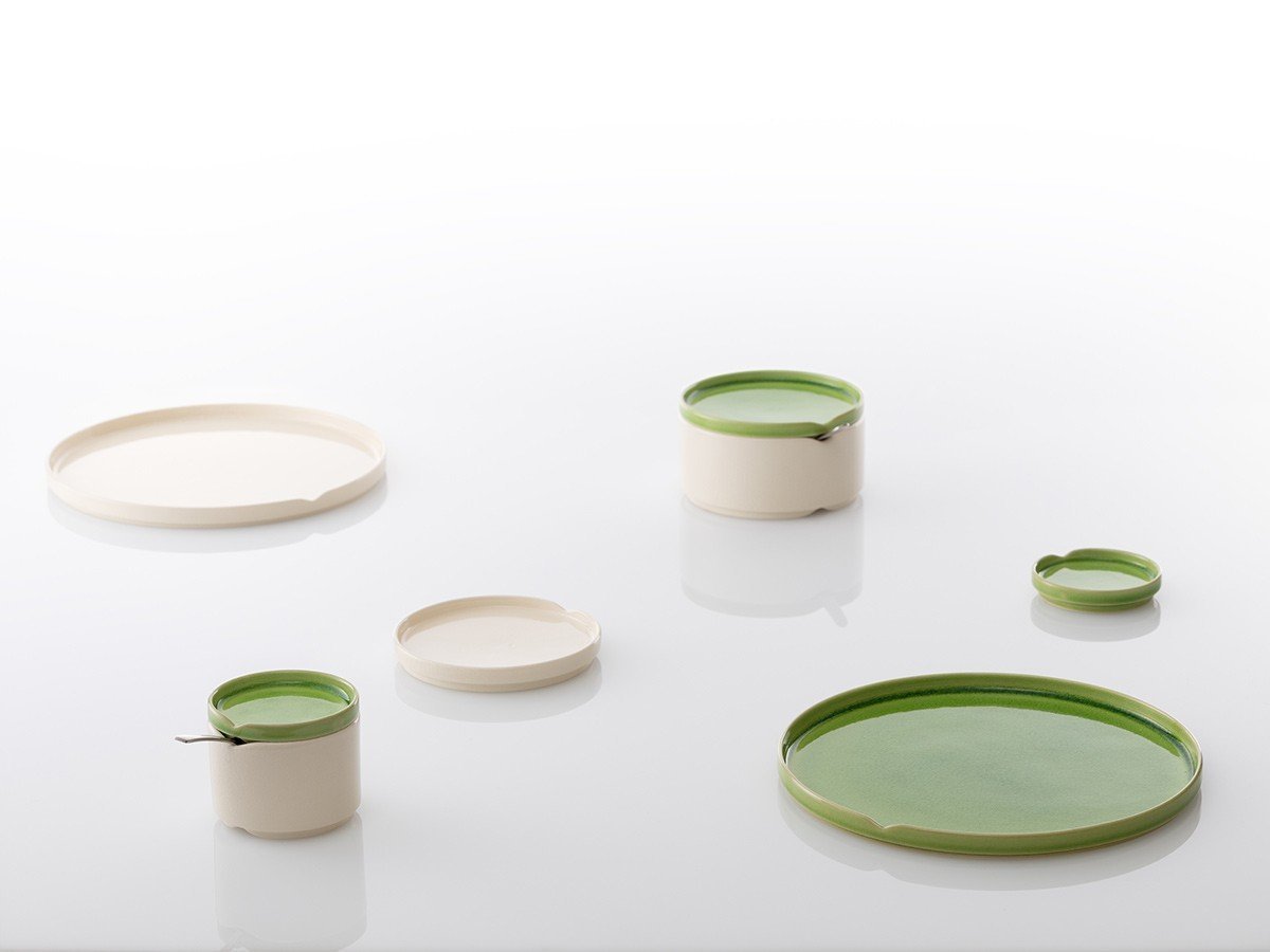 【ハス/HASU / GOODS】のGREEN CRACKLE Stacking bowl M with lid / 緑貫入 蓋付重ね中鉢 人気、トレンドファッション・服の通販 founy(ファニー) 　シンプル　Simple　テーブル　Table　フォルム　Form　エレガント 上品　Elegant　皿　Dish　other-6|ID: prp329100001236095 ipo3291000000031496509