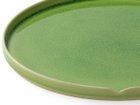 【ハス/HASU / GOODS】のGREEN CRACKLE Plate L / 緑貫入 大皿 緑釉の艶のある表面が盛られた品を鮮やかに引き立てる「緑貫入」の大皿。|ID:prp329100001236096