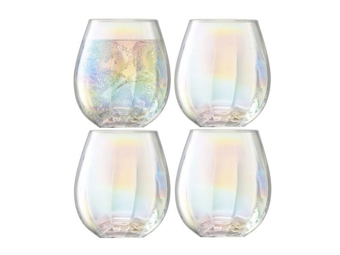 【エルエスエー インターナショナル/LSA international / GOODS】のPEARL TUMBLER SET4 / パール タンブラー 4個セット インテリア・キッズ・メンズ・レディースファッション・服の通販 founy(ファニー) https://founy.com/ 送料無料 Free Shipping グラス Glass タンブラー Tumbler テーブル Table ハンド Hand パール Pearl エレガント 上品 Elegant |ID: prp329100001236127 ipo3291000000030203762