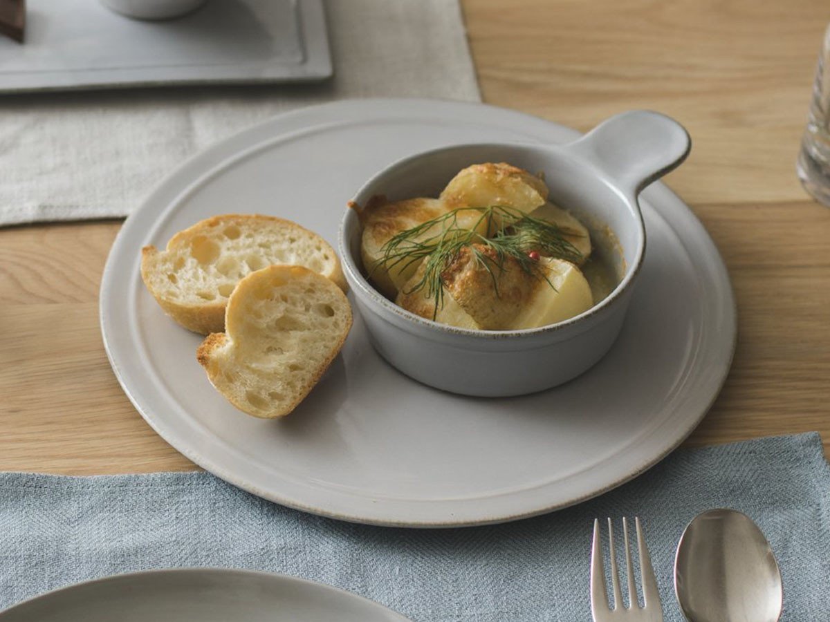 【リモウト/RIMOUT / GOODS】のNOISETTE GRATIN DISH / ノワゼット グラタン ディッシュ インテリア・キッズ・メンズ・レディースファッション・服の通販 founy(ファニー) 　テーブル　Table　デザート　Dessert　フォルム　Form　プレート　Plate　参考イメージ|ID: prp329100001236174 ipo3291000000030204003