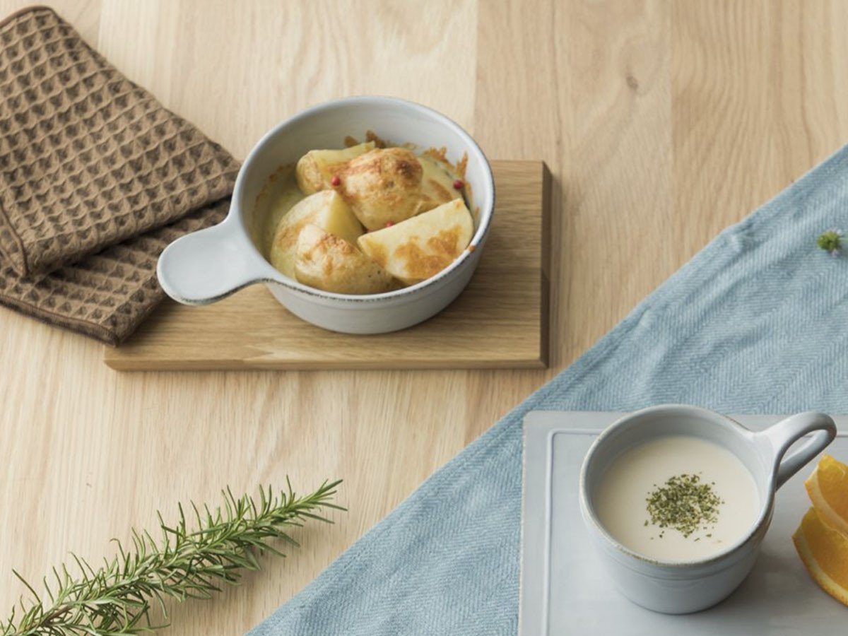 【リモウト/RIMOUT / GOODS】のNOISETTE GRATIN DISH / ノワゼット グラタン ディッシュ インテリア・キッズ・メンズ・レディースファッション・服の通販 founy(ファニー) 　テーブル　Table　デザート　Dessert　フォルム　Form　プレート　Plate　参考イメージ|ID: prp329100001236174 ipo3291000000030204012