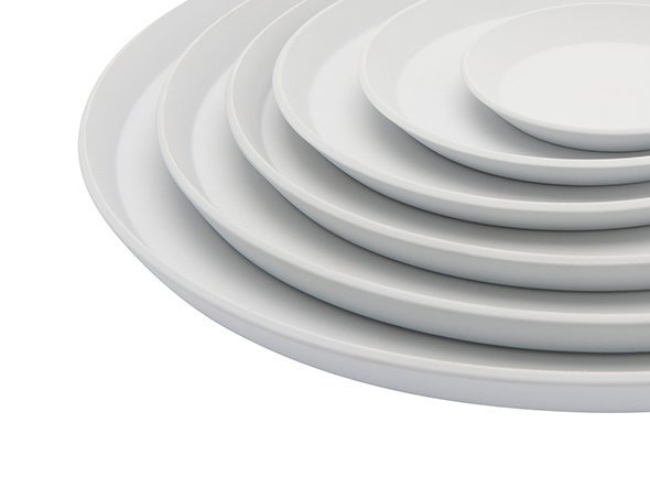 【イチロクイチロクアリタジャパン/1616 / arita japan / GOODS】の1616 / TY “Standard” TY Round Plate / 1616 / TY “スタンダード” TY ラウンドプレート インテリア・キッズ・メンズ・レディースファッション・服の通販 founy(ファニー) 　送料無料　Free Shipping　シンプル　Simple　スタンダード　Standard　テーブル　Table　プレート　Plate　ラウンド　Round　皿　Dish　セット:サイズアソート 6枚組(プレーングレイ)|ID: prp329100001236255 ipo3291000000030204614