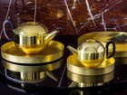 【トム ディクソン/Tom Dixon / GOODS】のForm Tea Pot / フォーム ティーポット 左:本商品、右:サイズ違いの「スモール」|ID:prp329100001236290