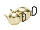 【トム ディクソン/Tom Dixon / GOODS】のForm Tea Pot / フォーム ティーポット 手前:サイズ違いの「スモール」、奥:本商品|ID:prp329100001236290