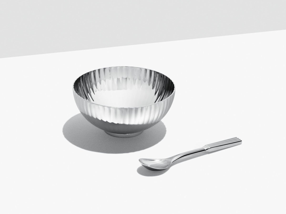【ジョージ ジェンセン/GEORG JENSEN / GOODS】のBERNADOTTE SALT CELLAR & SP / ベルナドッテ ソルトセラー & スプーン 人気、トレンドファッション・服の通販 founy(ファニー) 　送料無料　Free Shipping　シルバー　Silver, Metallic Silver　テーブル　Table, Dining Table　プレート　Plate, Dish　other-2|ID: prp329100001236297 ipo3291000000031496468