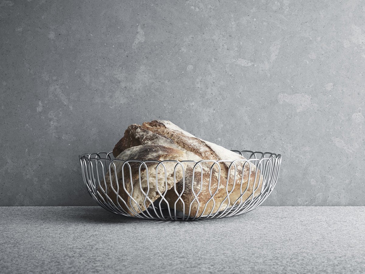 【ジョージ ジェンセン/GEORG JENSEN / GOODS】のALFREDO BREADBASKET LARGE / アルフレド ブレッドバスケット ラージ 人気、トレンドファッション・服の通販 founy(ファニー) 　送料無料　Free Shipping　テーブル　Table, Dining Table　フォルム　Silhouette, Form　人気　Popular, Best Seller　other-2|ID: prp329100001236340 ipo3291000000031519751
