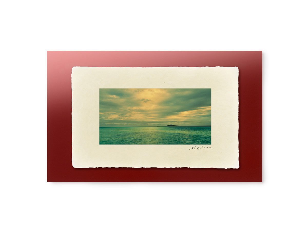 【アイグレボゥ/IGREBOW / GOODS】の日本 宮古島の海 / 日本 宮古島の海 1 × 2[ J-612-95 ] インテリア・キッズ・メンズ・レディースファッション・服の通販 founy(ファニー) 　送料無料　Free Shipping　フラット　Flat　プリント　Print　モダン　Modern　ランダム　Random　額装タイプ:越前塗板額(赤)|ID: prp329100001236460 ipo3291000000030206675