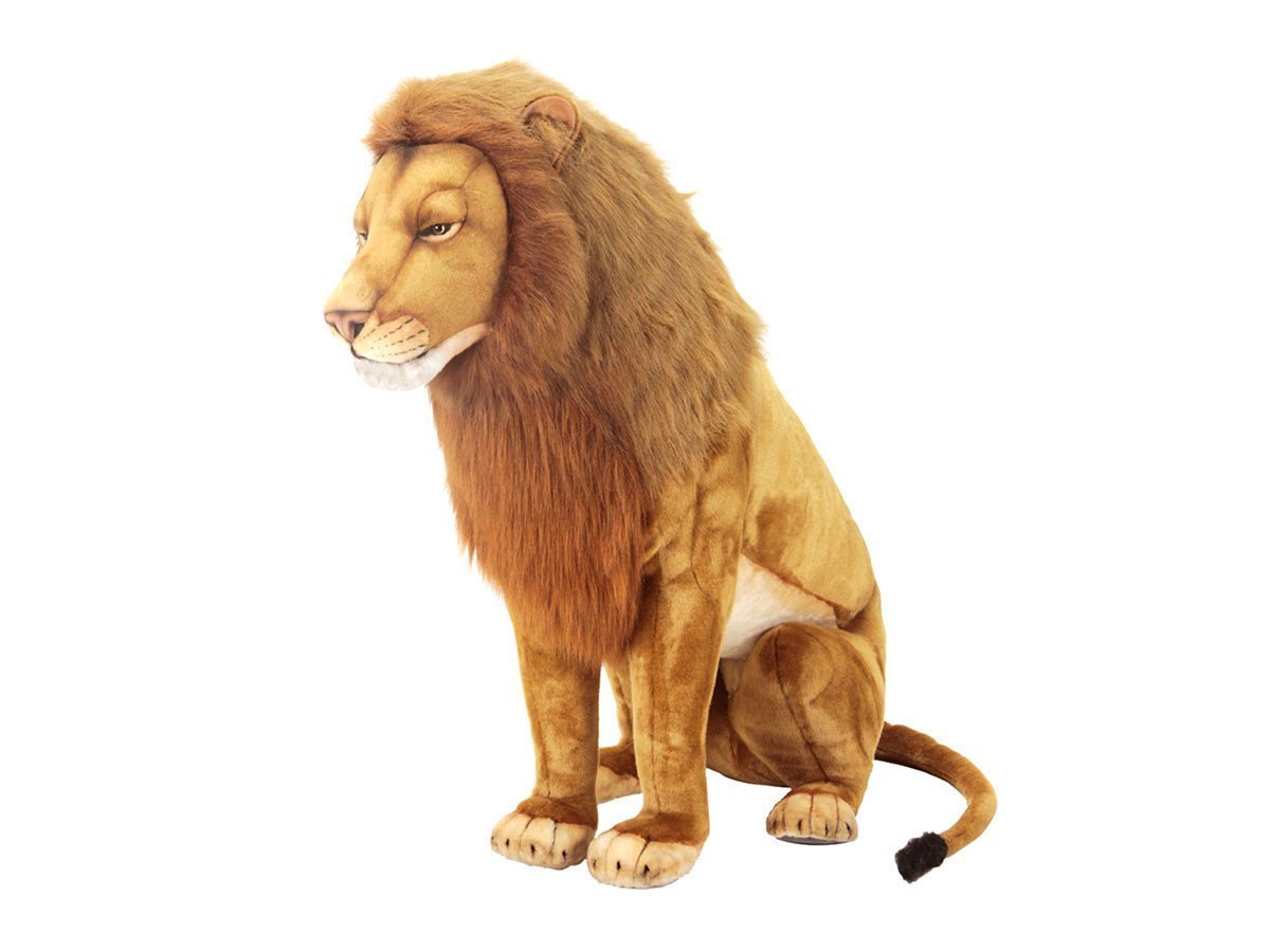 【ハンサ/HANSA / GOODS】のLION MALE SIT. / オスライオン お座り 125 インテリア・キッズ・メンズ・レディースファッション・服の通販 founy(ファニー) 送料無料 Free Shipping ハンド Hand, Handmade リアル Real, Realistic -|ID: prp329100001236526 ipo3291000000030169504