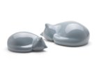 【ヴィトラ/Vitra / GOODS】のResting Animals Resting Cat small / レスティング アニマル レスティング キャット スモール 左:レスティング キャット スモール(本商品|掲載外カラー)、右:レスティング キャット|ID: prp329100001236599 ipo3291000000030257006