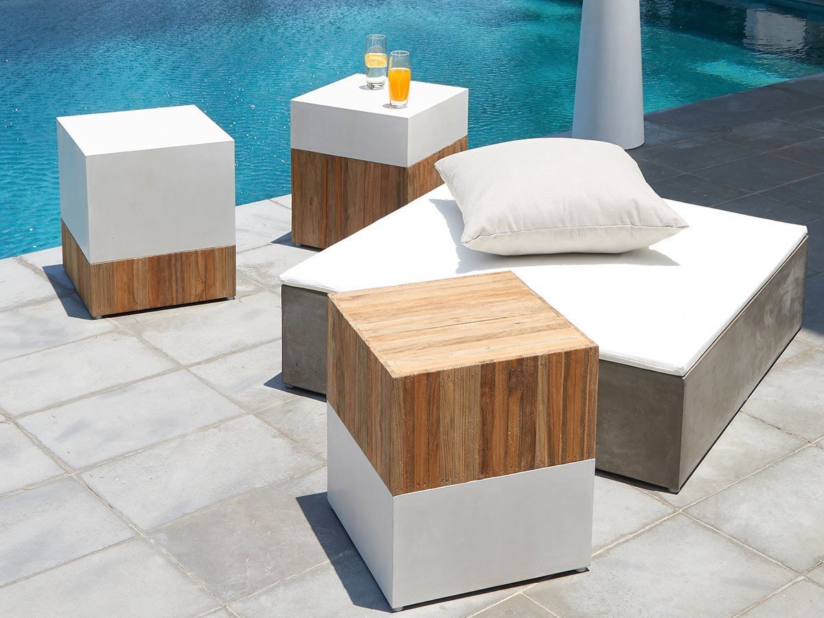 【サベリ/SaVeri / GOODS】のSam Cube Table / Stool Top White / サム キューブ テーブル / スツール トップホワイト 人気、トレンドファッション・服の通販 founy(ファニー) 　グラス　Glass, Eyewear　シンプル　Simple, Minimal　テーブル　Table, Dining Table　フォルム　Silhouette, Form　送料無料　Free Shipping　other-3|ID: prp329100001236630 ipo3291000000031521324