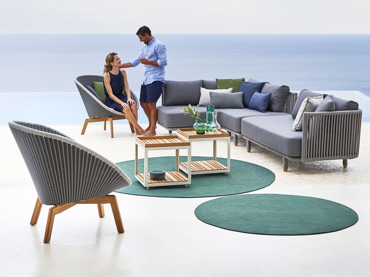 【ケインライン/Cane-line / GOODS】のMoments 2 Seater Sofa / モーメント 2シーターソファ ライト / レフト インテリア・キッズ・メンズ・レディースファッション・服の通販 founy(ファニー) 　アウトドア　Outdoor Clothing　クッション　Cushion, Throw Pillow　フォルム　Silhouette, Form　組合せ例:コーナーソファ、2シーターソファ レフト|ID: prp329100001236748 ipo3291000000035323188