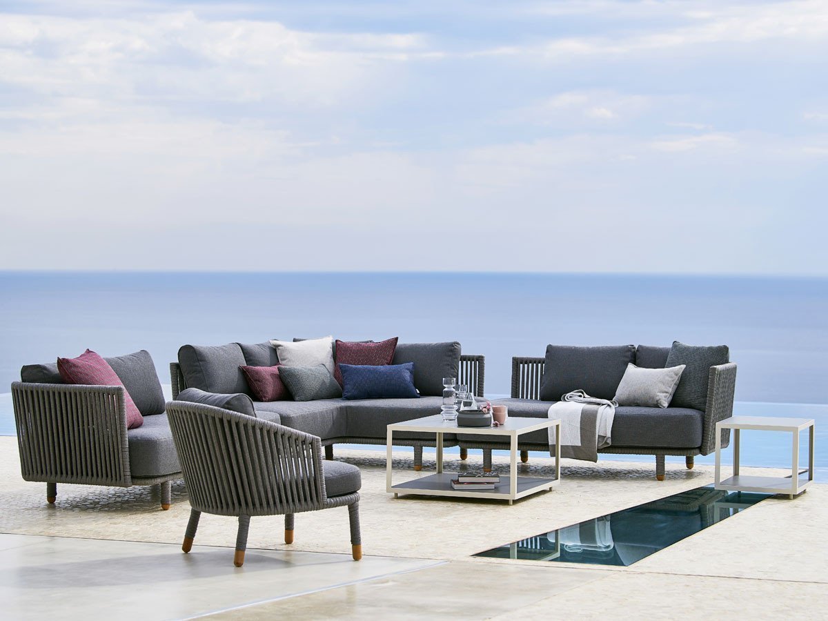 【ケインライン/Cane-line / GOODS】のMoments 2 Seater Sofa / モーメント 2シーターソファ ライト / レフト インテリア・キッズ・メンズ・レディースファッション・服の通販 founy(ファニー) 　アウトドア　Outdoor Clothing　クッション　Cushion, Throw Pillow　フォルム　Silhouette, Form　組合せ例:2シーターソファ ライト、コーナーソファ、2シーターソファ レフト、シングルソファ|ID: prp329100001236748 ipo3291000000035323189