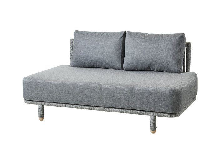 【ケインライン/Cane-line / GOODS】のMoments 2 Seater Sofa / モーメント 2シーターソファ インテリア・キッズ・メンズ・レディースファッション・服の通販 founy(ファニー) https://founy.com/ アウトドア Outdoor クッション Cushion フォルム Form |ID: prp329100001236749 ipo3291000000030212687