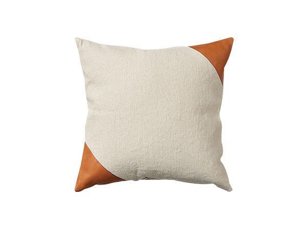 【スウィッチ/SWITCH / GOODS】のCombination Cushion Cover Triangle / コンビネーション クッションカバー トライアングルパターン インテリア・キッズ・メンズ・レディースファッション・服の通販 founy(ファニー) 　クッション　Cushion　シンプル　Simple　トライアングル　Triangle　パターン　Pattern　ホーム・キャンプ・アウトドア・お取り寄せ　Home,Garden,Outdoor,Camping Gear　家具・インテリア　Furniture　その他 インテリア雑貨、家具　Furniture, Interior, Others　アイボリー × キャメル(オイルレザー)|ID: prp329100001236858 ipo3291000000030215403