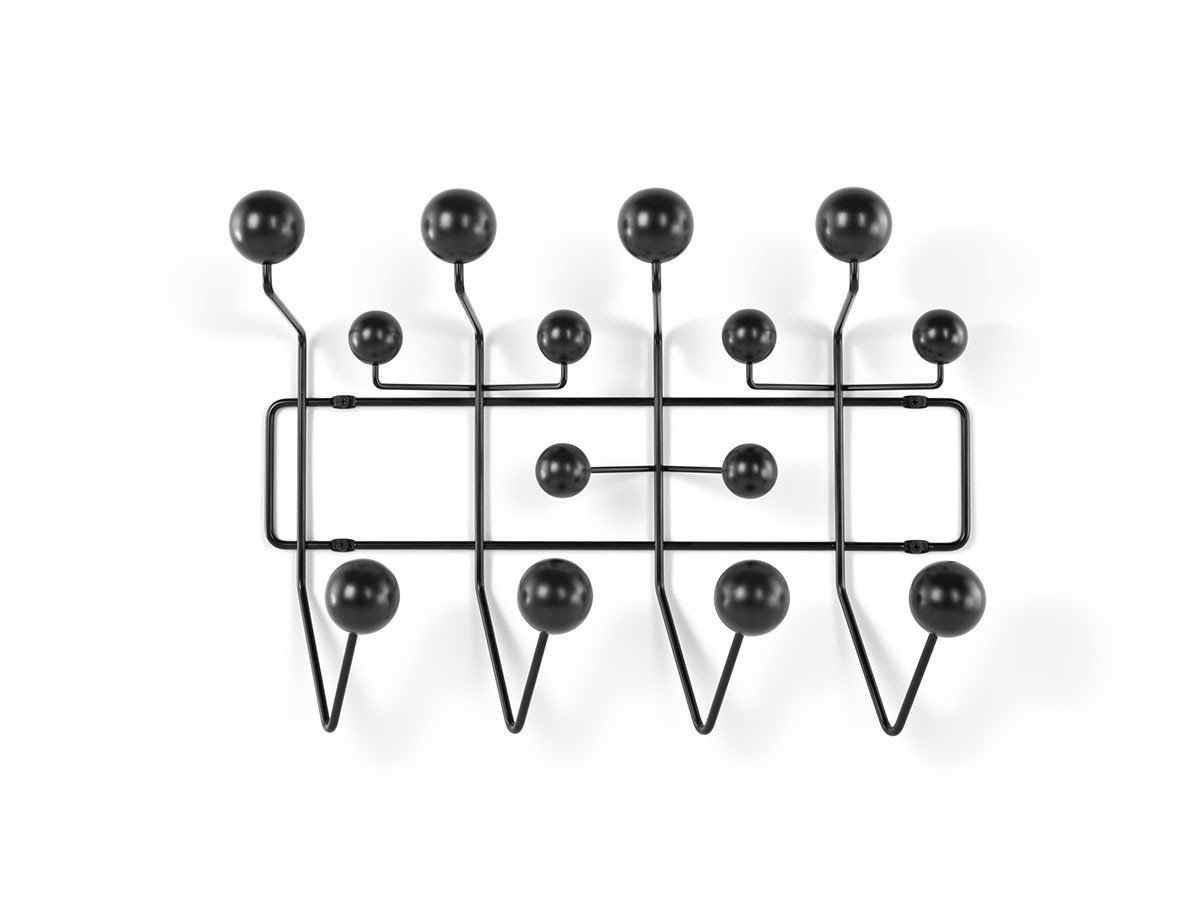 【ハーマンミラー/Herman Miller / GOODS】のEames Hang-It-All / イームズハングイットオール インテリア・キッズ・メンズ・レディースファッション・服の通販 founy(ファニー) 　送料無料　Free Shipping　ジャケット　Jacket, Outerwear　スカーフ　Scarf, Neckwear　傘　Umbrella, Parasol　帽子　Hat, Headwear　ホーム・キャンプ・アウトドア・お取り寄せ　Home Living / Home & Lifestyle / Camping Gear / Outdoor Camping　家具・インテリア　Home Furniture & Interior. Stylish & Functional Living Spaces　その他 インテリア雑貨、家具　Home Decor & Furniture Extras　ブラック|ID: prp329100001236991 ipo3291000000030217269