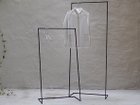 【ライフファニチャー/LIFE FURNITURE / GOODS】のIRON HANGER RACK M / アイアン ハンガーラック M 左:SSサイズ、右:本商品|ID: prp329100001237008 ipo3291000000030217461