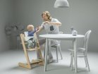 【ストッケ/STOKKE / GOODS】のTRIPP TRAPP / トリップ トラップ ベビーセット 組合せ例:トリップ トラップ(ナチュラル) + ベビーセット(ホワイト)|ID: prp329100001241754 ipo3291000000030235420