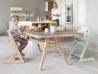 【ストッケ/STOKKE / GOODS】のTRIPP TRAPP / トリップ トラップ 組合せ例:[左]トリップ トラップ(セレーヌピンク)、[右]トリップ トラップ(ソフトミント) +|ID: prp329100001241764 ipo3291000000032258613
