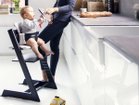 【ストッケ/STOKKE / GOODS】のTRIPP TRAPP / トリップ トラップ 組合せ例:トリップ トラップ(ブラック) + ベビーセット(ブラック) + クラシッククッション|ID: prp329100001241764 ipo3291000000032258631